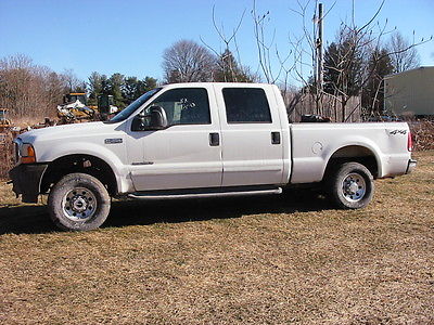 2001 Ford F-350 XLT Standard CREW  Pickup 4-Door 01 Ford F350 XLT CREW 4WD SHORTBED 5 speed Texas Rustfree 7.3 DSL  FIXER UPPER