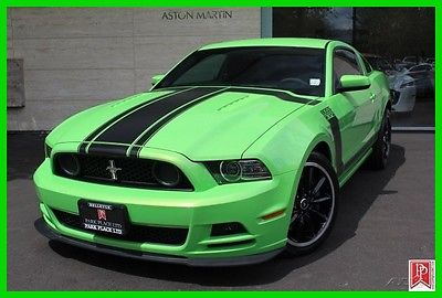 2013 Ford Mustang Boss 302 2013 Mustang Boss 302, Gotta Have it Green, 8,755 miles, MINT