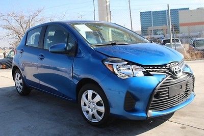 2015 Toyota Yaris LE 2015 Toyota Yaris Damaged Salvage Repairable Gas Saver Perfect Commuter Must See