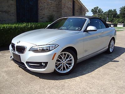 2016 BMW 2-Series 228i Convertible only 14,000 miles!  clean carfax!!   BMW 228i  leather  1-owner  SUPER NICE