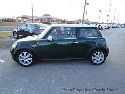 2010 Mini Cooper 2dr Coupe 2dr Coupe Low Miles Manual Gasoline 1.6L 4 Cyl British Racing Green metallic