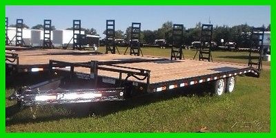 2017 Load Trail 20' Deck Over Equipment w/ Stand-up Ramps New
