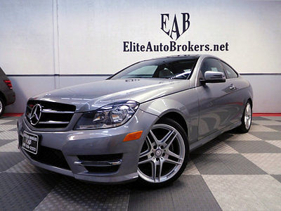 2014 Mercedes-Benz C-Class C250 Coupe 2014 C250 COUPE-AMG WHEELS-NAVIGATION-KEYLESS GO-PANO ROOF-HK SOUND-CARFAX CERT