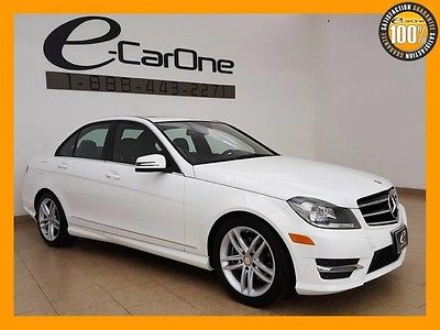 2014 Mercedes-Benz C-Class C250 | SPORT | NAV | BTOOTH | SUNROOF | $37K MSRP Polar White Mercedes-Benz C-Class with 30,210 Miles available now!