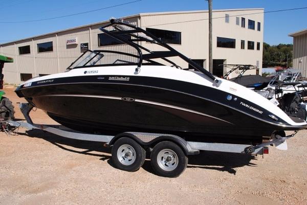 2014 Yamaha Marine 242 Limited S With Galvanized Trailer