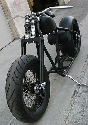 2016 Custom Built Motorcycles Bobber  MMW FATSO ROLLING CHASSIS , EXILE STYLE FAT FRONT TIRE