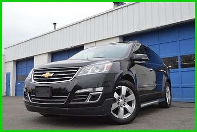 2014 Chevrolet Traverse LTZ AWD 4WD Warranty 34,000 Mls Bluetooth Loaded Leather Heated Cooled Seats Nav Rear Cam Double Moonroof Collision Avoidance Sys