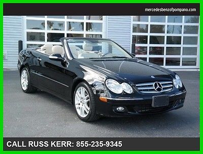 2009 Mercedes-Benz CLK-Class 3.5L Convertible Premium Navigation 0ne Owner 2009 CLK Convertible Premium We Finance and assist with Shipping