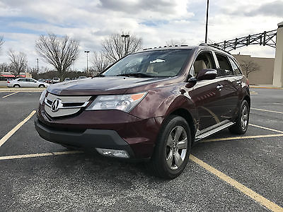 2007 Acura MDX Base Sport Utility 4-Door 2007 Acura MDX 3.7L V6 7 Passenger Pristine Condition, CARFAX Attached LOADED