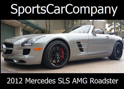 2012 Mercedes-Benz SLS AMG 2dr Roadster SLS AMG 2012 MERCEDES BENZ SLS AMG ROADSTER LOW MILE LOADED SUPERB $159,998 !