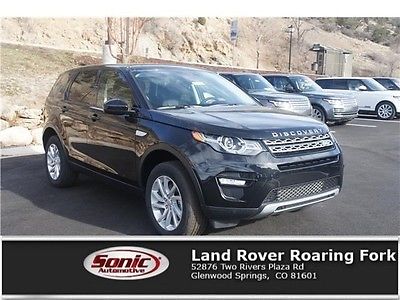 2016 Land Rover Discovery HSE 2016 land rover discovery sport hse 7897 miles black sport utility intercooled t