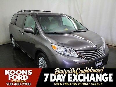 2015 Toyota Sienna  One Owner. Loaded with power moon roof, Navigation system, DVD