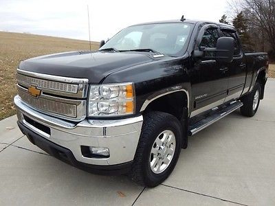 2013 Chevrolet Silverado 2500 LTZ Crew Cab Pickup 4-Door CLEAN CAR FAX 1 OWNER NON SMOKER FACTORY WARRANTY DURAMAX ALLISON