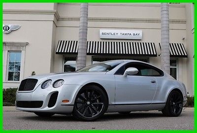 2010 Bentley Continental GT Supersports Coupe 2-Door 2010 Used Certified Turbo 6L W12 48V Automatic AWD Premium