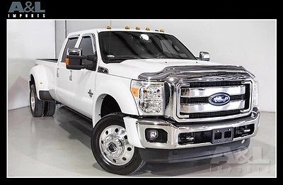 2015 Ford F-450 Ultimate Lariat FX4 2015 Ford Super Duty F-450 DRW Ultimate Lariat FX4 26,012 Miles Oxford White Pic