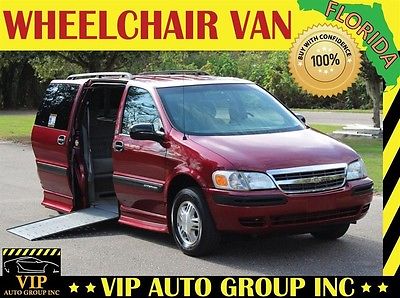 2005 Chevrolet Venture  2005 Venture Handicap Wheelchair Van Braun Power Side Entry Lift