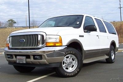 2000 Ford Excursion LIMITED 83K **SALE PENDING DO NOT USE BUY IT NOW** NICE-SHARP-ROCK-SOLID-CA-SUV-LEATHER-GAS-ENG-NOT-POWER-STROKE-7.3L-TURBO-DIESEL