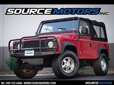 1995 Land Rover Defender Base Sport Utility 2-Door 1995 Land Rover Defender 90 ST NAS, 4X4, A/C, Serviced, One Owner, No Rust
