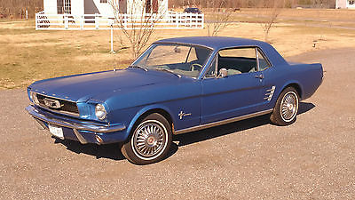 1966 Ford Mustang BASE COUPE 6 CYLINDER 1966 Ford Mustang Coupe
