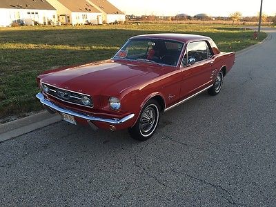 1966 Ford Mustang Base 1966 ford mustang 200ci 6 cyl 74K original miles!