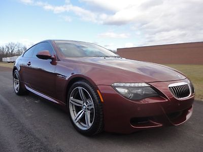 2010 BMW M6 Base Coupe 2-Door 2010 BMW M6 NAV HEADS UP DISPLAY CARBON ROOF CLEAN CARFAX WE FINANCE MAKE OFFER