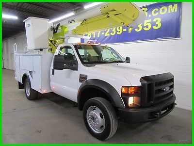 2008 Ford Other Regular Cab 4x4 2008 F550 Reg Cab 4x4 Power Stroke Diesel Service Flatbed with Altec Bucket