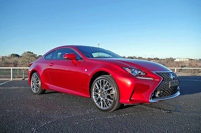 2015 Lexus RC 350 F SPORT AWD 2015 RC350 F SPORT Coupe Immaculate One Owner Low Miles! Below Wholesale!