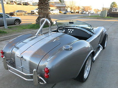 1965 Replica/Kit Makes 1965 SHELBY COBRA factory five 1965 Cobra Shelby Kit car Factory Five 5 damaged wrecked rebuildable salvage 65