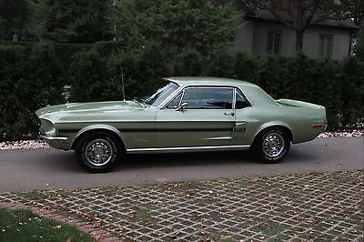 1968 Ford Mustang  1968 California Special GT/CS Mustang (Numbers Matching, Original, Rare)