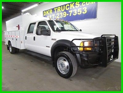 2007 Ford F-550 Crew Cab Utility  2007 Ford F-550 Crew Cab Diesel Service Contractors Utility (Like KUV)