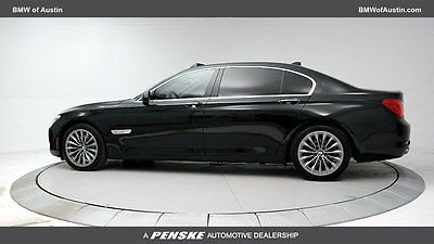 2012 BMW 7-Series 740Li 740Li 7 Series Low Miles 4 dr Sedan Automatic Gasoline 3.0L STRAIGHT 6 Cyl Black