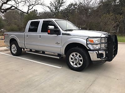 2011 Ford F-250 Lariat 2012 Ford Superduty F250 Lariat 4x4 6.7L Powerstroke Diesel Leather Backup Cam