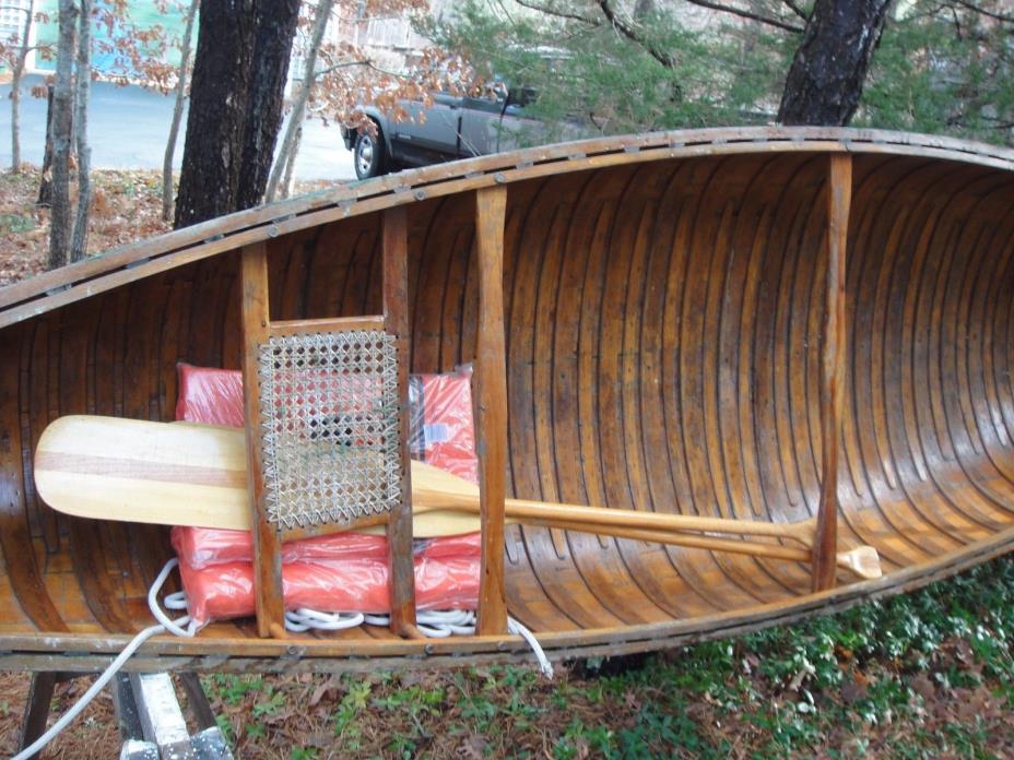 16 Foot Old Town Canoe with accessories. High Quality Craftsmanship. Used.