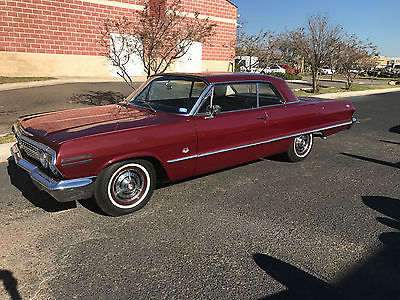 1963 Chevrolet Impala SUPER SPORT BEAUTIFUL UNRESTORED 409 425HP