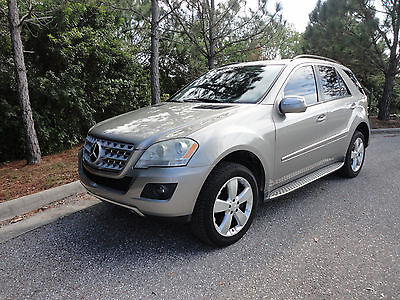 2009 Mercedes-Benz M-Class 350 4Matic Sport Utility 4-Door 2009 MERCEDES BENZ ML350 4MATIC FLORIDA CAR GPS NO ACCIDENT CLEAR TITLE AMAZING