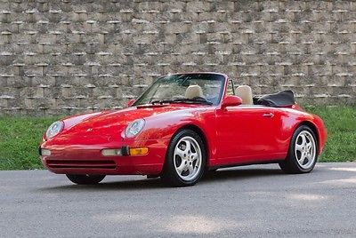 1995 Porsche 911 Carrera 1995 Porsche 911 Carrera 2 Convertible 6-Speed Manual