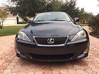2007 Lexus IS  2007 LEXUS IS250 Charcoal Grey * Black Leather * Navigation * Back up camera *