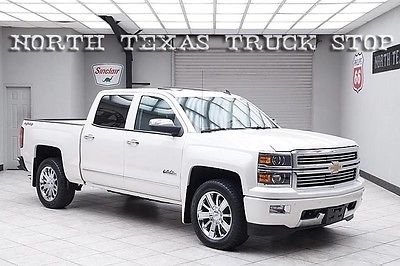 2014 Chevrolet Silverado 1500 High Country Crew Cab Pickup 4-Door 2014 Chevy 1500 4x4 High Country Navigation Sunroof 1 TEXAS OWNER