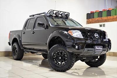 2011 Nissan Frontier PRO-4X NISSAN FRONTIRE LIFTED 4WD LOCKING DIFFERENTIAL LOW MILES OFF ROAD LEATHER PRO-4