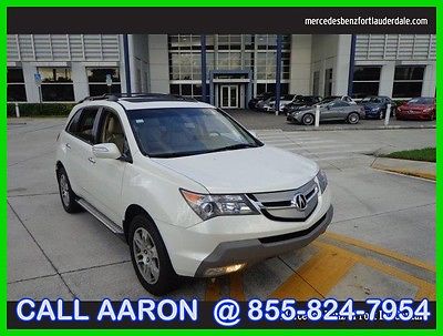 2008 Acura MDX WE SHIP, WE EXPORT, WE FINANCE 2008 ACURA MDX ALL WHEEL DRIVE LUXURY SUV CLEAR CARFAX 1 OWNER TECH PKG LOADED!!