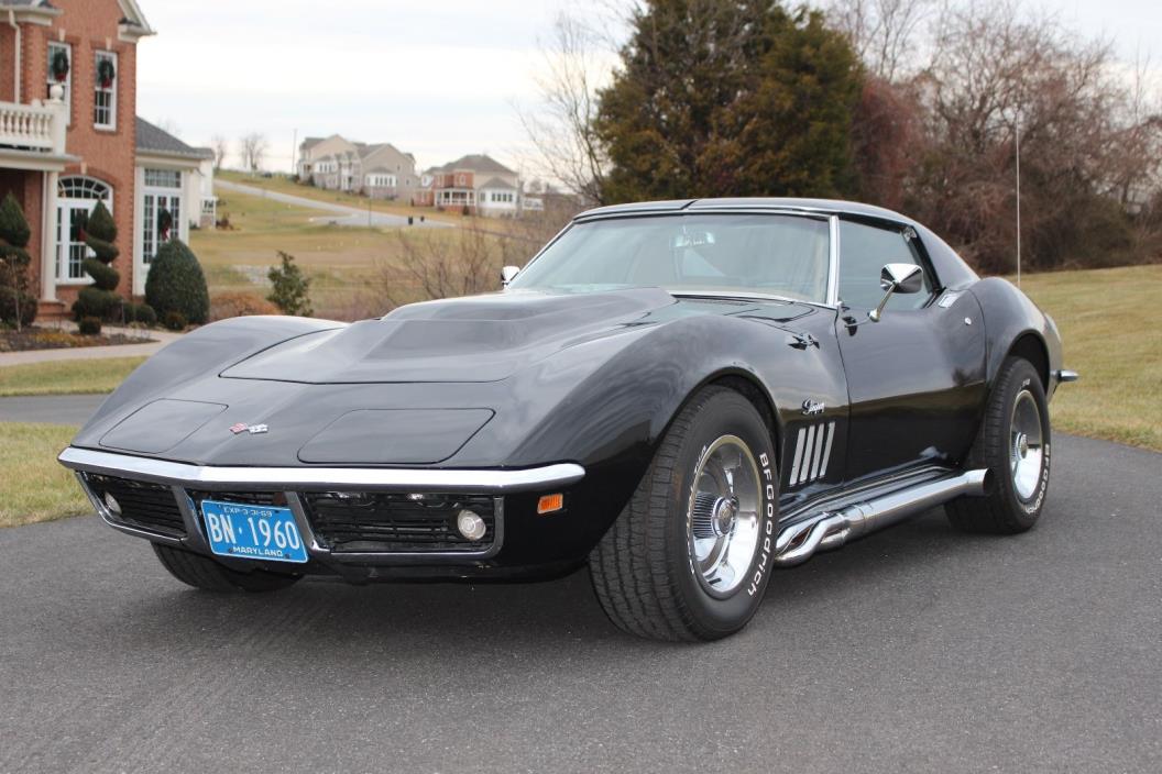 1969 Chevrolet Corvette  MATCHING NUMBERS 350/350HP V8, 4 SPD MANUAL, SIDEPIPES, RUNS PERFECTLY!
