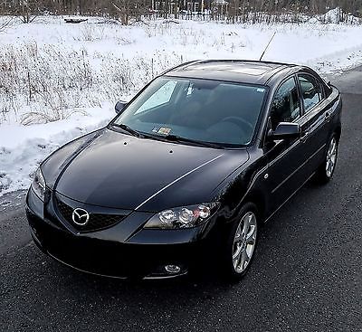 2009 Mazda Mazda3 GS Sedan 4-Door 2009 Mazda i 3 GS Sedan 4-Door 2.0L SPORT w/Rear Spoiler & Sun Roof - Black