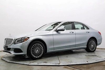 2016 Mercedes-Benz C-Class  AWD Luxury SDN Nav R Camera Htd Seats Sunroof AIRMATIC Pkg 4K Must See Save