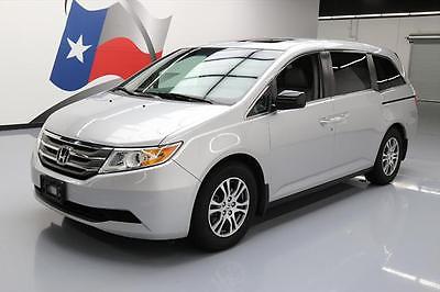 2012 Honda Odyssey EX-L Mini Passenger Van 4-Door 2012 HONDA ODYSSEY EX-L 8-PASS LEATHER SUNROOF DVD 58K #055961 Texas Direct Auto