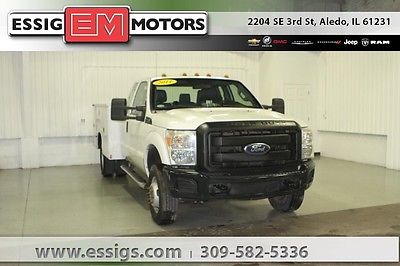 2011 Ford F-350 XL Used 11 Ford F-350SD Extended Cab 4x4 DRW Knapheide Utility Box 6.2L V-8 Work