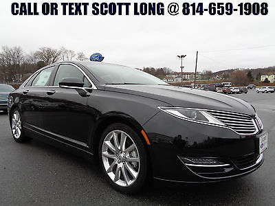 2015 Lincoln MKZ/Zephyr New 2015 Leftover MKZ Hybrid FWD Nav Roof Leather New 2015 MKZ Hybrid Reserve Navigation Moonroof Heated Cooled Leather Black