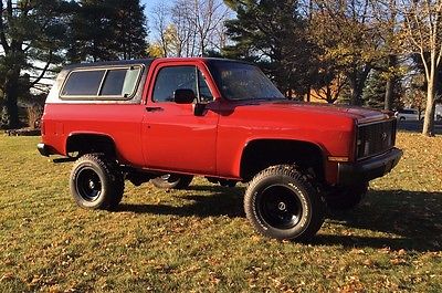 1986 Chevrolet Blazer K5 1986 chevy k5 blazer - Just Completed!