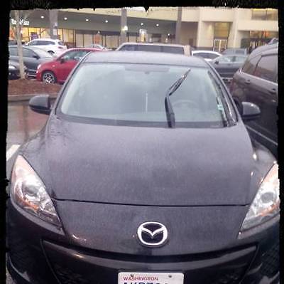 2012 Mazda Mazda3  Mazda 3i 2012 in BLACK! This color is most desirable. Tinted Windows! Must See.