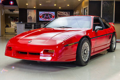 1988 Pontiac Fiero GT Coupe 2-Door 1 st place show winner rotisserie restored 2.8 l v 6 5 speed a c and leather