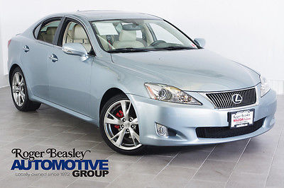 2010 Lexus IS 250 Sedan 4-Door 2010 LEXUS IS250 LEATHER SAT BLUETOOTH AC/HEATED SEATS SUNROOF F1-SHIFT